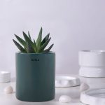 Indoor Ceramic Plant Pots Lilac Stories - Extra Small