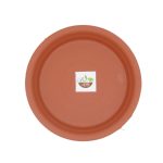 10 inch Plastic Saucer – Terracotta Color