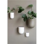Ceramic Wall Hanging Plant Pots Watercolor Rhythms