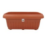 Window planter (plastic) terracotta color